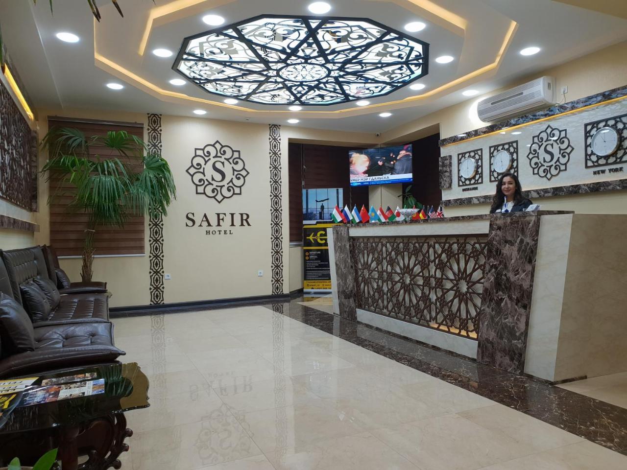 Safir Business Hotel O Dusjanbe Exteriör bild
